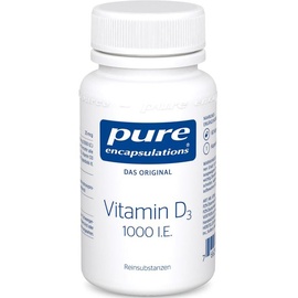 PURE ENCAPSULATIONS Vitamin D3 1000 I.E. Kapseln 60 St.