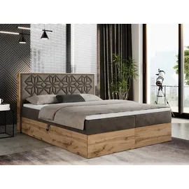 MKS Nessi 180 x 200 cm H4 Braun