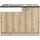 OPTIFIT Spülenschrank Bella 110 x 60 x 84,8 cm Beige