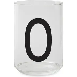 Aj Wasserglas Buchstabe O