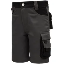 Nitras Motion TEX Kids kurze Hose, grau-schwarz, Größe 110/116