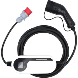 Loady einstellbare Mobile Ladestation - Typ 2 - CEE - 11 kW - 6-16A-CX-PC-CEE-T2-3P-16A-5M