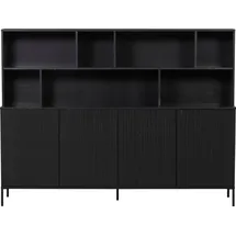 Daheim Buffet Gravu 150 x 200 cm Schwarz