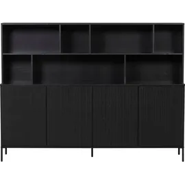 Daheim Buffet Gravu 150 x 200 cm Schwarz