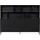 Daheim Buffet Gravu 150 x 200 cm Schwarz