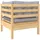 vidaXL Garten-Lounge-Set 8-tlg. grau Kiefer