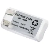 EMMERICH 2443FA4000R Notleuchten-Akku U-Lötfahne 2.4V 4000 mAh