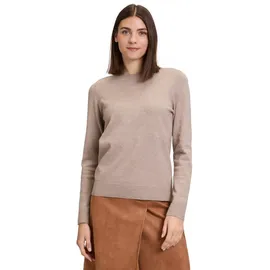 Betty Barclay Basic-Strickpullover mit Rundhalsausschnitt Funghi Melange,38 | 38