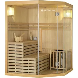 Artsauna Espoo150 Premium inkl. 6 kW Ofen + int. Steuerung