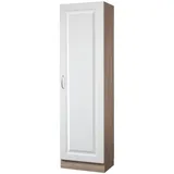 WIHO KÜCHEN Seitenschrank Tilda 50 x 35 x 180 cm Weiß