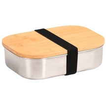 KESPER | Lunchbox, Bambus, 18 x 12 cm,