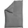 schlafgut Knitted Jersey Unifarben Grau 135 x 200 cm + 40 x 80 cm