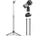 Pyle Audio Pyle Mikrofonständer mit Schwanenhals – Mikrofonstativ höhenverstellbar 132–200cm, faltbar, 5/8" Gewinde