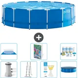 Frame Pool Rund - 457x122 Cm - 8-teilig  S599