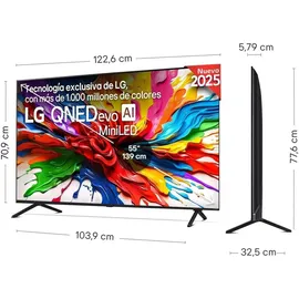 LG 55QNED92A6A 55" 4K UltraHD Mini-LED 4K-Fernseher