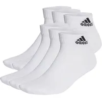 Adidas Cushioned Sportswear Ankle Socken 6 Paar White / Black 34-36