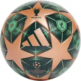 Adidas Ucl League Knockout Stages Fußball - Metallic Copper / Shadow Green / Solar Slime 5