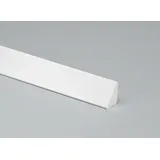 Primo Dreikantleiste 900 x 21 x 15 mm (L x B x H), weiß