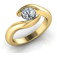 Verlobungsring VR03 750er Gelbgold - 3316