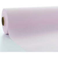 Sovie HORECA Linclass Airlaid Tischdeckenrolle Hellrosa - Tischdecke 120cm x 25m - Einfarbige Papiertischdecke Rolle - Ideal für Party & Hochzeit