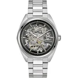 BULOVA Herren Analog Automatik Uhr mit Edelstahl Armband 96A293