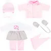 Puppenkleidung BAYER Kleid/Hose rosa, rosa, Puppenkleidung, Kinder