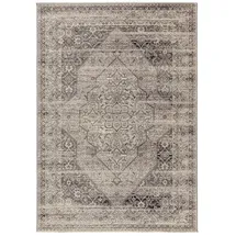 benuta nest In- & Outdoor-Teppich Artis Anthrazit 120x180 cm - Teppich, Grau, Textil, Kunststoff, Abstrakt, Rechteckig, 120x1 Gots, wasserabweisend, Teppiche Böden, Teppiche, Outdoorteppiche