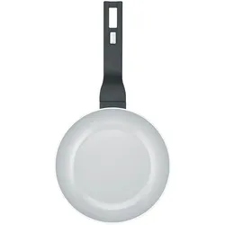 Berndes Bratpfanne, Aluminium, recycelt, schwarz - b.clever, ? 24 cm