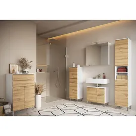 Germania Pescara 76 cm weiß mit LED Beleuchtung