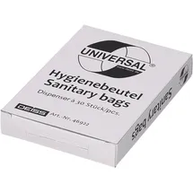 EMIL DEISS KG (GmbH + Co.) Hygienebeutel 1,5 L Weiß PE 30 St.