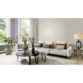 Rasch Textil Rasch Vliestapete 448535 Florentine uni lila 10,05 x 0,53 m