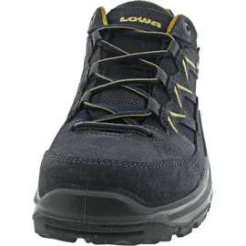 Lowa Sirkos Evo GTX LO Herren Stahlblau/Senf 42