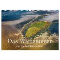Calvendo Das Wattenmeer aus der Vogelperspektive (Wandkalender 2026 DIN