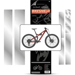 Rahmenschutz Bikeshield Glänzender Aufkleber Basic Glossy EINHEITSFARBE 000