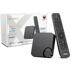 Xsarius Pure 4+ 4K Android 14 OTT UHD IPTV Player