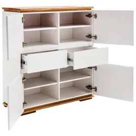 MCA Furniture Highboard CHIARO - weiß