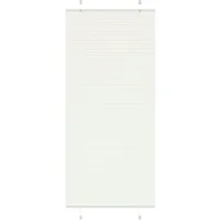 VidaXL Plissee Weiß 95x200 cm Stoffbreite 94,4 cm Polyester