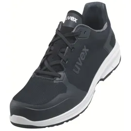 Uvex Halbschuh schwarz/weiß uvex 1 sport, S1, EU-Schuhgröße: 44