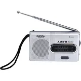 Tragbares Am/fm-taschenradio, Mini-kompaktradio Mit Batteriebetrieb