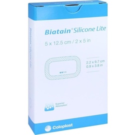 Coloplast Biatain Silicone Lite Schaumverband 5x12.5cm