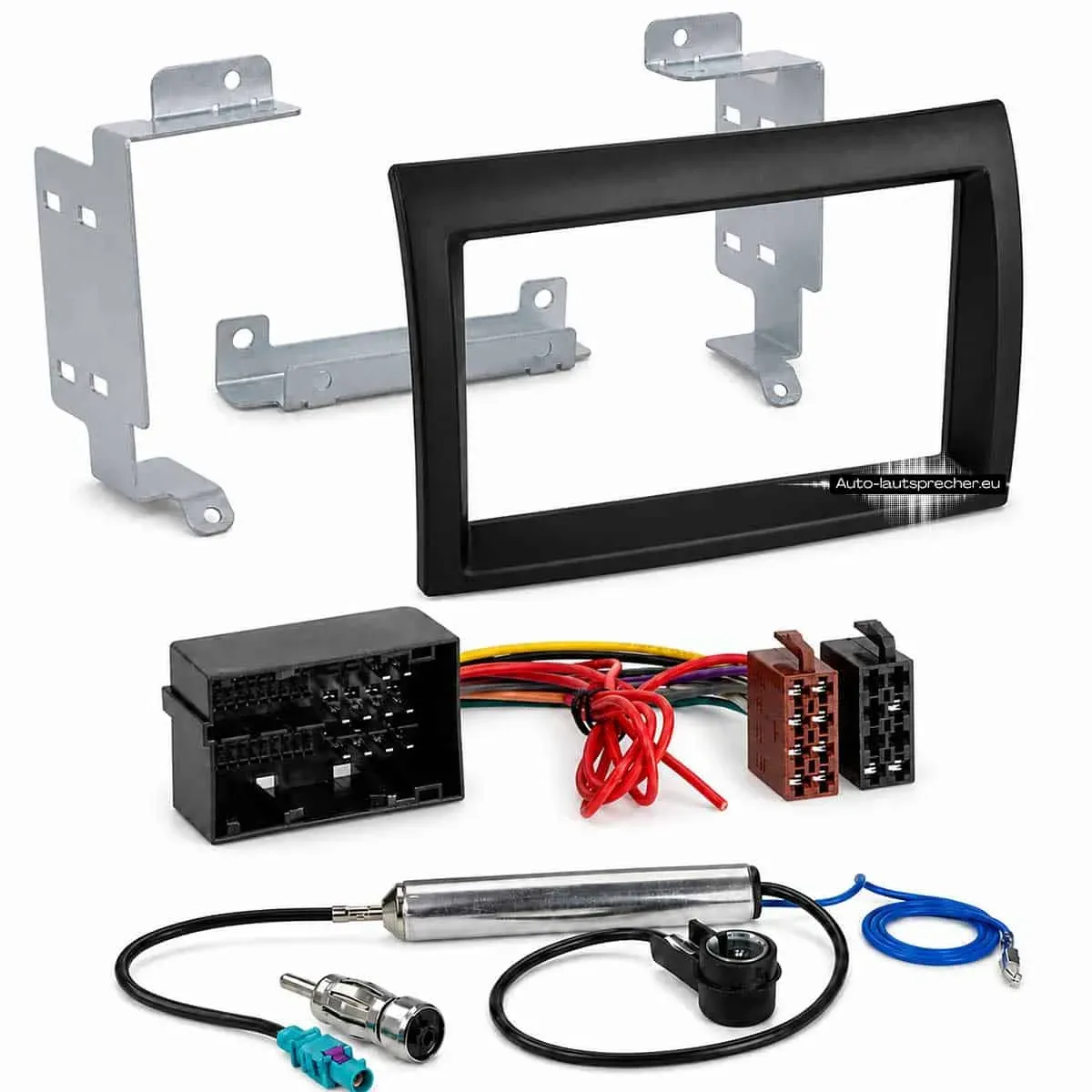 Citroën Jumper / Relay 2 DIN Radioblende mit Radio- Antennenadapter