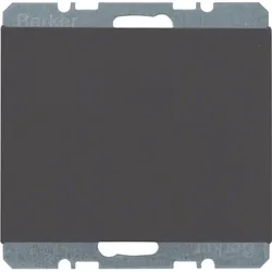 Berker 10457006 Blindverschluss mit Zentralstück K.1 anthrazit, matt