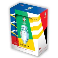 Topps EURO 2024 Sticker Collection - Sticker Tin - enthält 54 EURO 2024 Sticker.