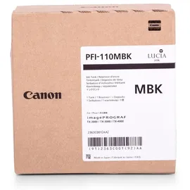 Canon PFI-110MBK mattschwarz