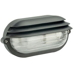 Palpebra IP54 Oval Schwarz Deckenleuchte Oval Schwarz