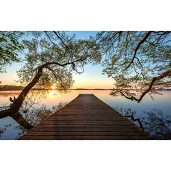Fototapete PAPERMOON "Photo-Art KELLER, GERAHMT", bunt, B:2,50m L:1,86m, Vlies, Tapeten