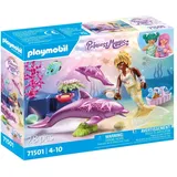 Playmobil Princess Magic Meerjungfrau mit Delfinen