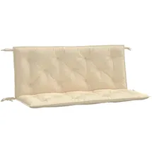 vidaXL Bankauflage 120 x 50 x 7 cm beige 2 St.
