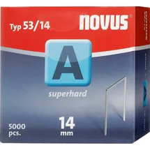 Novus Feindrahtklammern-Set Typ A 14 mm 5000 Stück