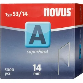 Novus Feindrahtklammern-Set Typ A 14 mm 5000 Stück